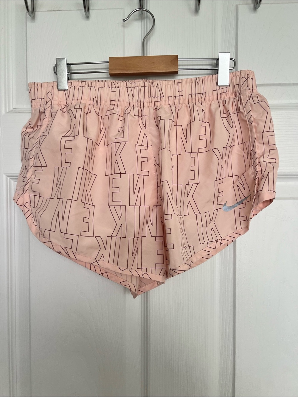 Nike Light Pink Dri-FIT Athletic Shorts